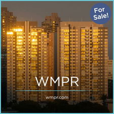 WMPR.com - Creative brandable domain for sale