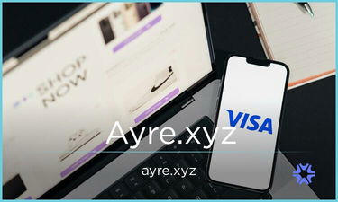 Ayre.xyz - Creative brandable domain for sale