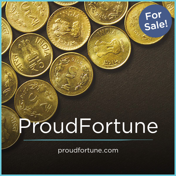 ProudFortune.com - Catchy premium domain marketplace