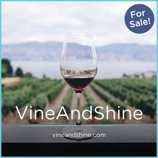 VineAndShine.com - Creative premium domains for sale