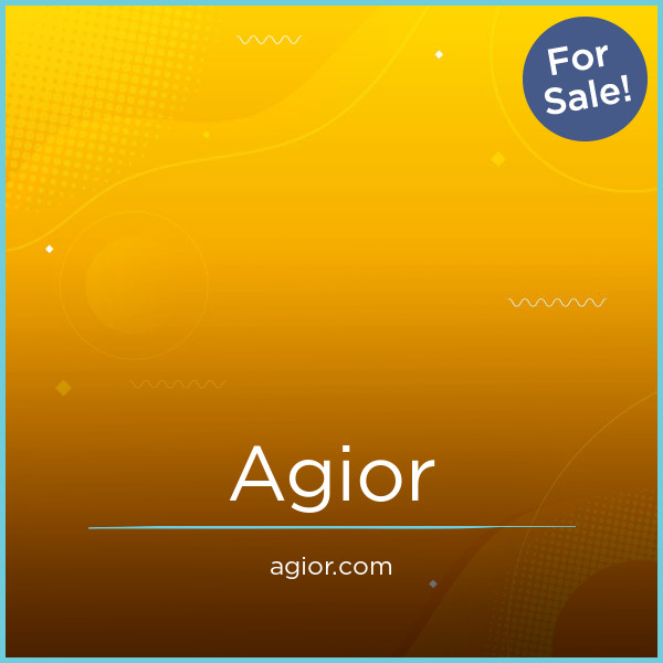 Agior.com - Catchy premium domains for sale