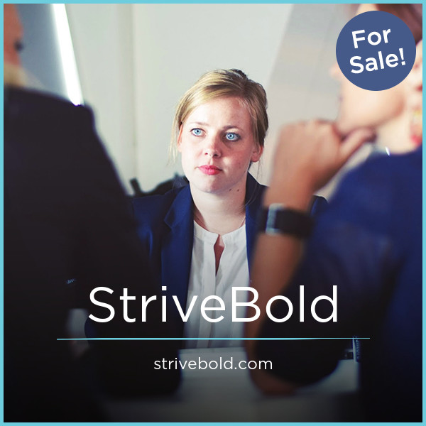 StriveBold.com - buy New premium names