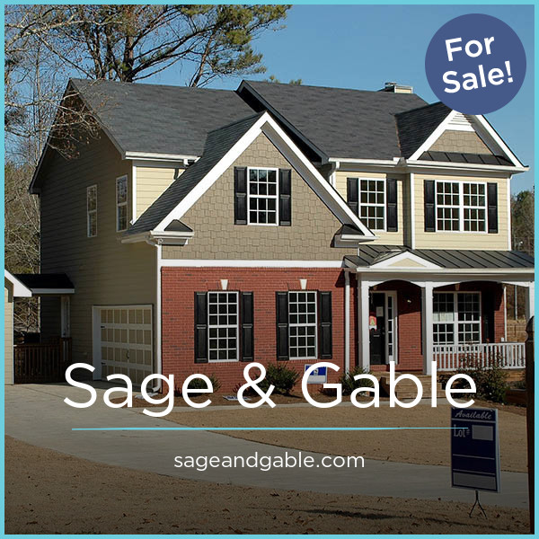 SageAndGable.com - New premium names