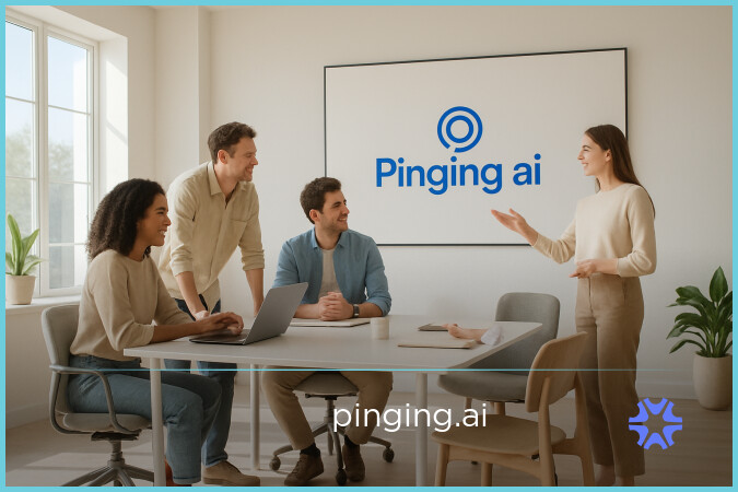 Pinging.ai - buy Catchy premium domains