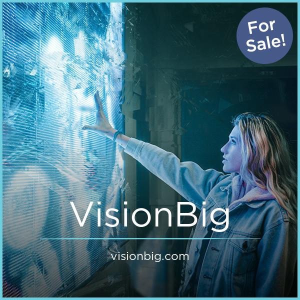 VisionBig.com - Great premium domains for sale