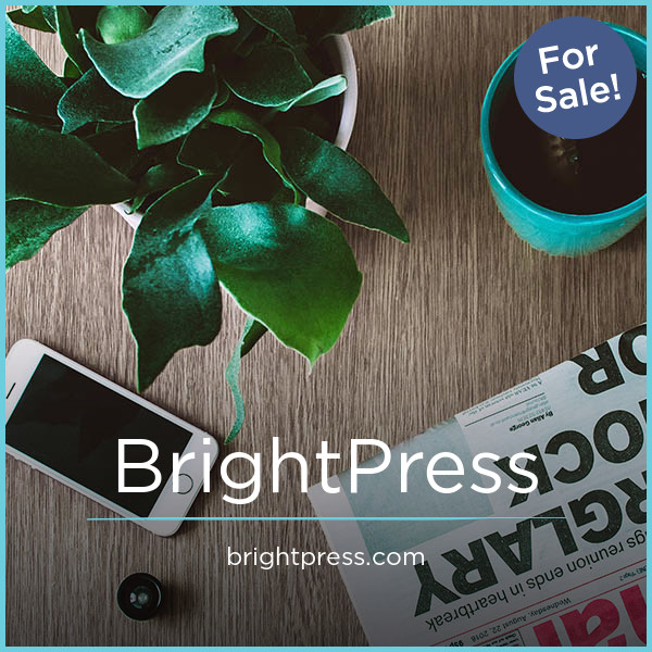 BrightPress.com - buy Good premium domains