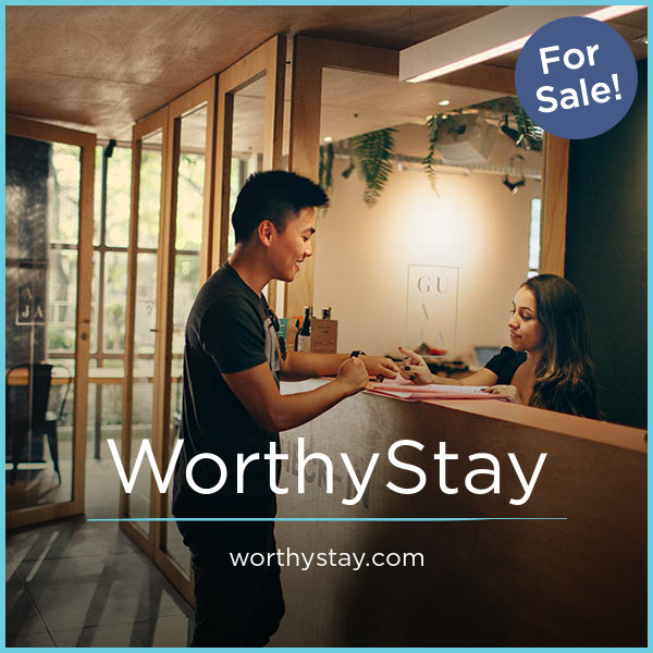 WorthyStay.com - New premium domain marketplace