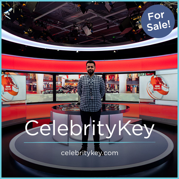 CelebrityKey.com - Cool premium domain marketplace