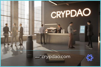 Crypdao.com - Creative brandable domain for sale