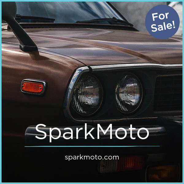 SparkMoto.com - Creative domains for sale