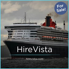 HireVista.com - Creative brandable domain for sale
