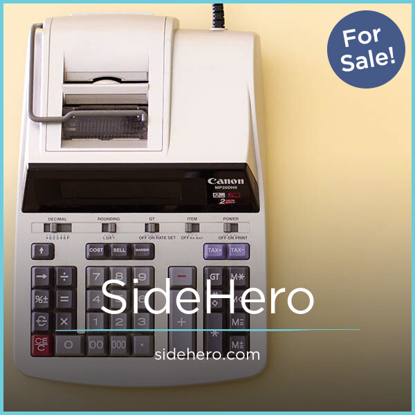 SideHero.com - Unique premium domain names for sale