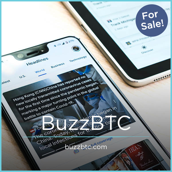 BuzzBTC.com - Great premium domain marketplace