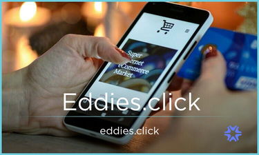 Eddies.click - Creative brandable domain for sale