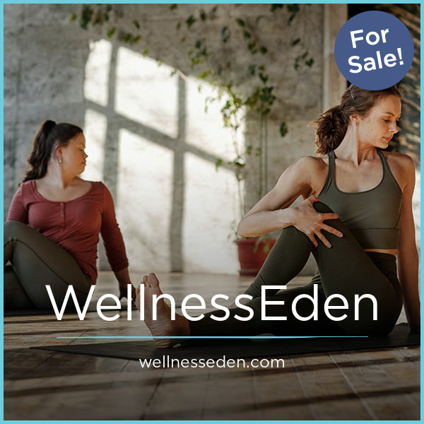 WellnessEden.com - Catchy premium domains