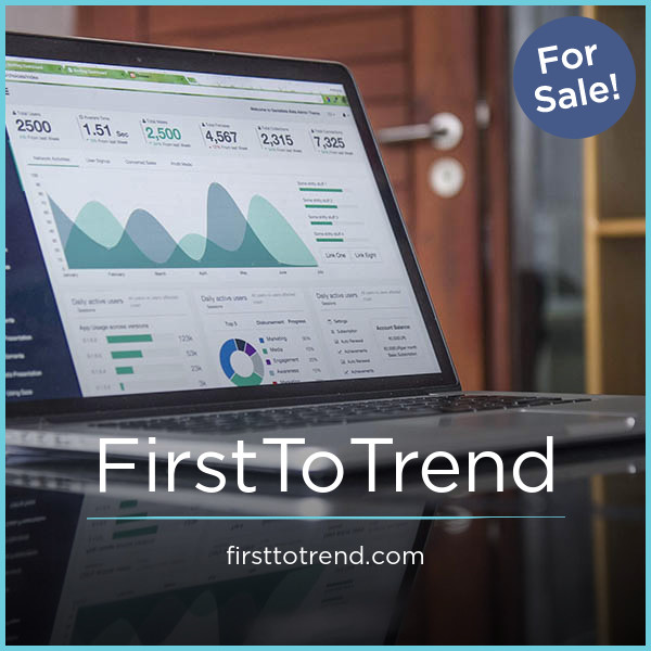 FirstToTrend.com - Creative premium domain marketplace