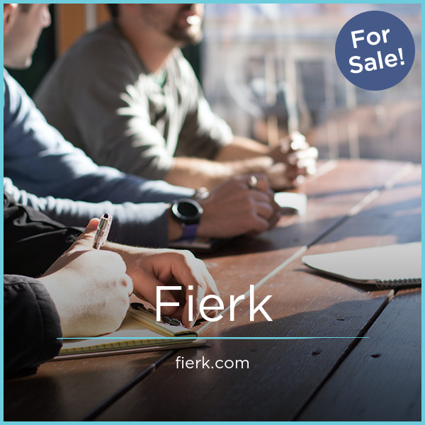 Fierk.com - Creative premium domains for sale