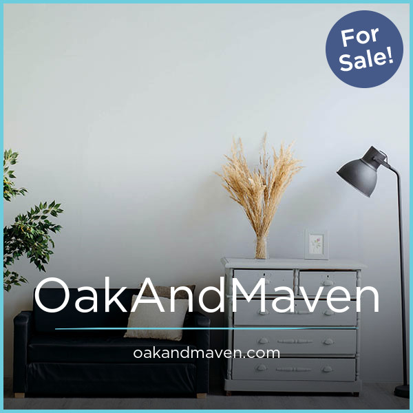 OakAndMaven.com - Great premium domain names for sale