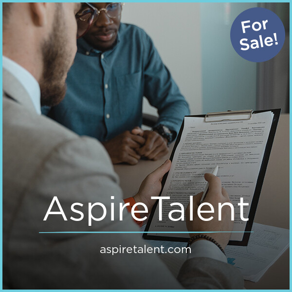 AspireTalent.com - Unique premium domains