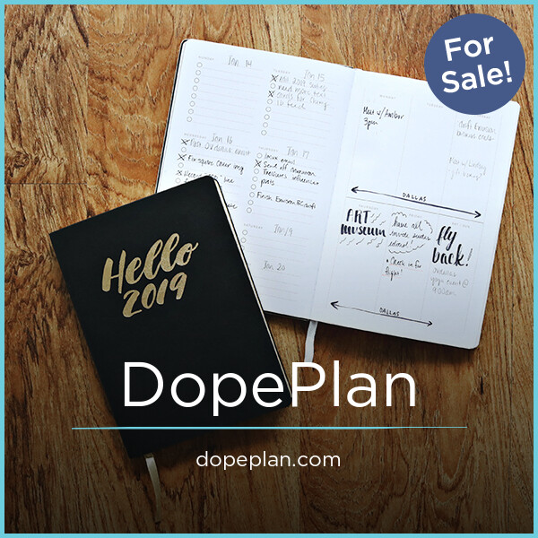 DopePlan.com - buy Good premium domains