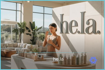 He.LA - Creative brandable domain for sale