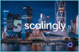 Scalingly.com - buy Creative premium domains