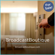 BroadcastBoutique.com - Cool premium domain names for sale