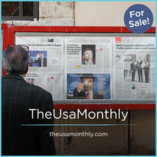 TheUsaMonthly.com - Creative brandable domain for sale