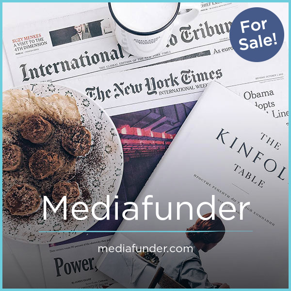 MediaFunder.com - Great domains for sale