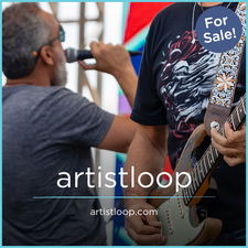Artistloop.com - Creative brandable domain for sale