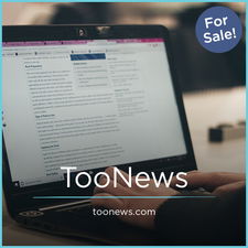 Toonews.com - Creative brandable domain for sale
