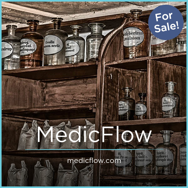 MedicFlow.com - buy Unique premium domains