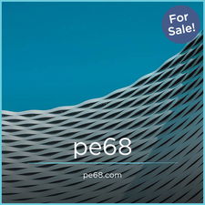 Pe68.com - Creative brandable domain for sale