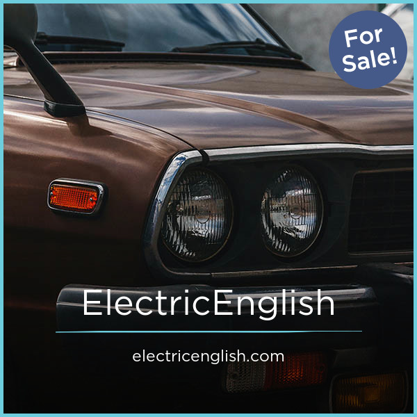 ElectricEnglish.com - Good premium domain marketplace