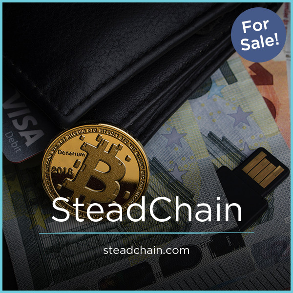 SteadChain.com - Cool premium domain marketplace
