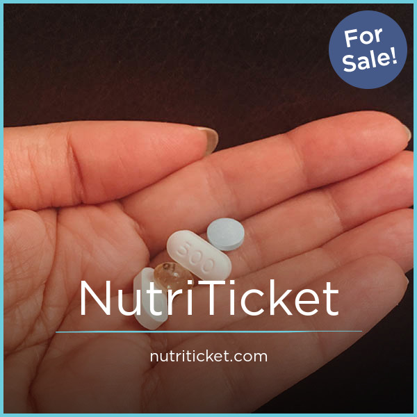 NutriTicket.com - Best premium domain names for sale