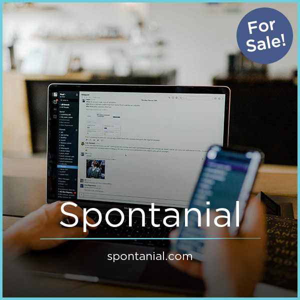 Spontanial.com - Catchy premium domain marketplace