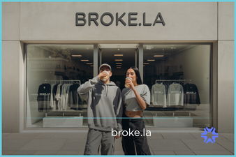 Broke.LA - Creative brandable domain for sale