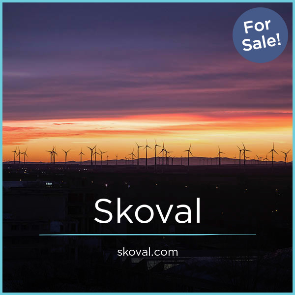 Skoval.com - Cool premium domain names