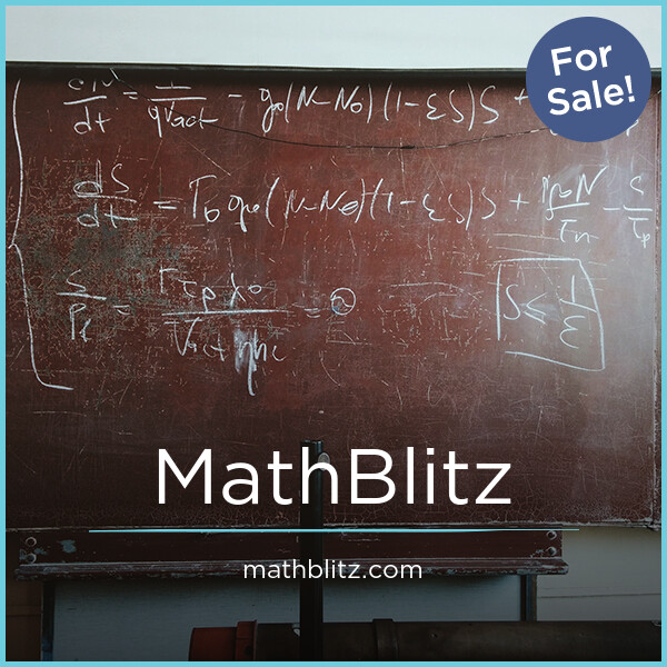 MathBlitz.com - Great domains for sale