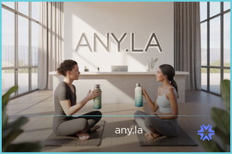 Any.la - Creative brandable domain for sale