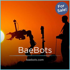 BaeBots.com - Creative brandable domain for sale