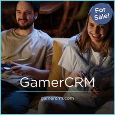 GamerCRM.com - Creative domains for sale