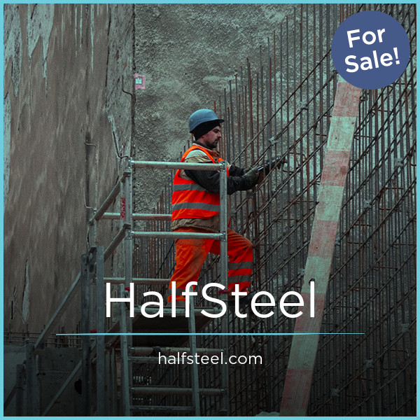 HalfSteel.com - buy Cool premium domains