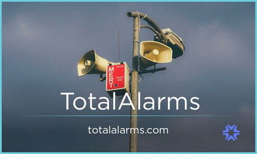 TotalAlarms.com - Creative brandable domain for sale