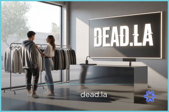 Dead.La - Creative brandable domain for sale