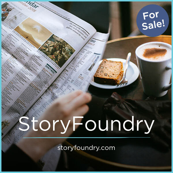 StoryFoundry.com - Good premium domain names for sale
