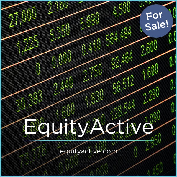 EquityActive.com - New premium domain marketplace