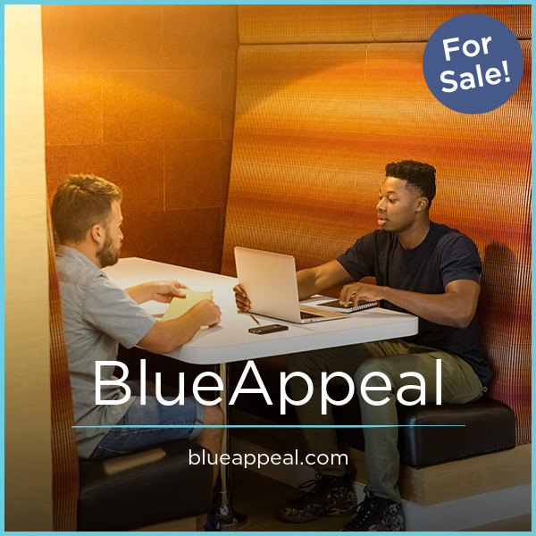 BlueAppeal.com - buy Cool premium domains