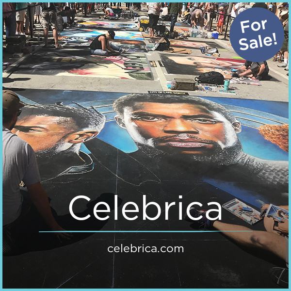 Celebrica.com - Unique premium domains for sale